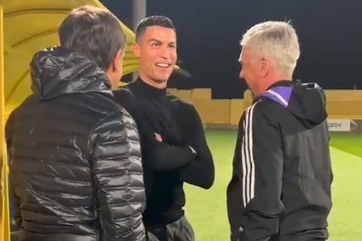 Jasno se čuje šta Ronaldo govori Ancelottiju na treningu Real Madrida
