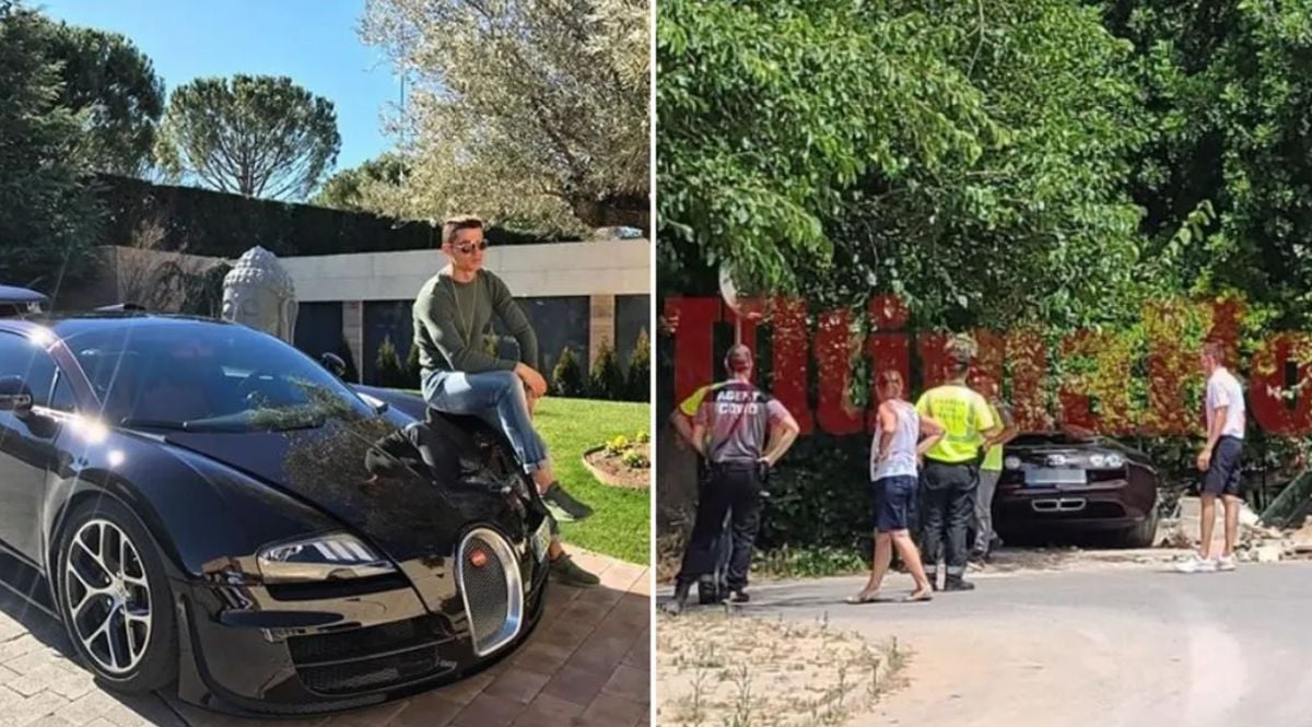 Radnik dobio priliku sjesti u Ronaldov omiljeni automobil vrijedan 2,1 miliona eura, pa ga uništio!
