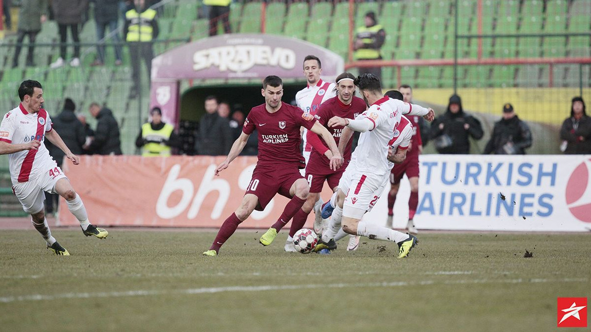 FK Sarajevo s golom prednosti putuje na revanš u Mostar 