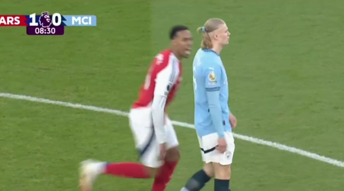 Arsenal već u 2. minuti stigao do prednosti, odmah je uslijedio novi "duel" Gabriela i Haalanda Arsenal već u 2. minuti stigao do prednosti, odmah je uslijedio novi "duel" Gabriela i Haalanda