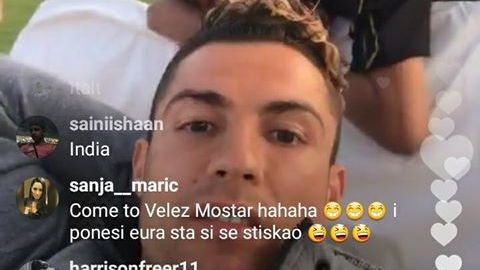 Kako je Ronaldo reagirao na poziv iz Mostara