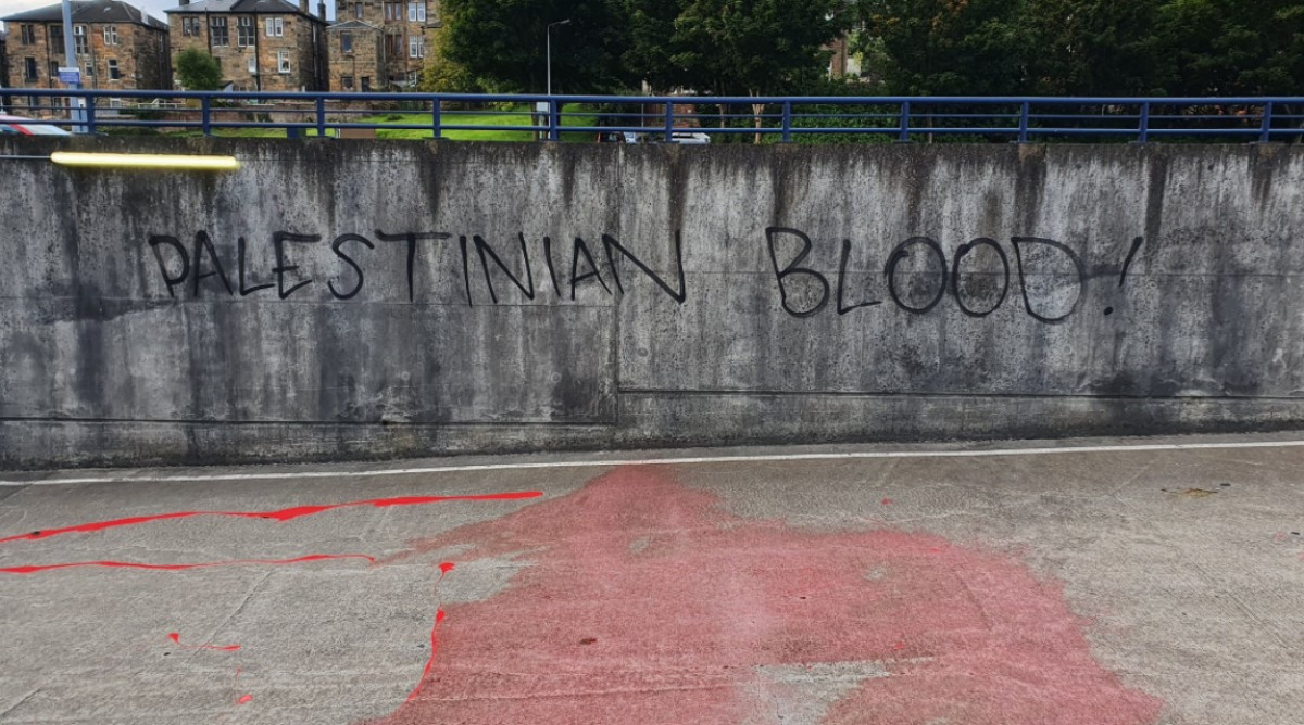 'Palestinska krv' na ulazu u stadion: Navijači Celtica podsjetili Izraelce na zločine
