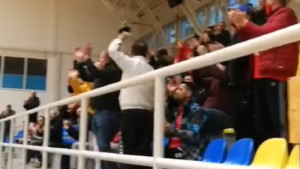 Navijači Sloge pružili podršku svojim ljubimcima pred komšijski derbi