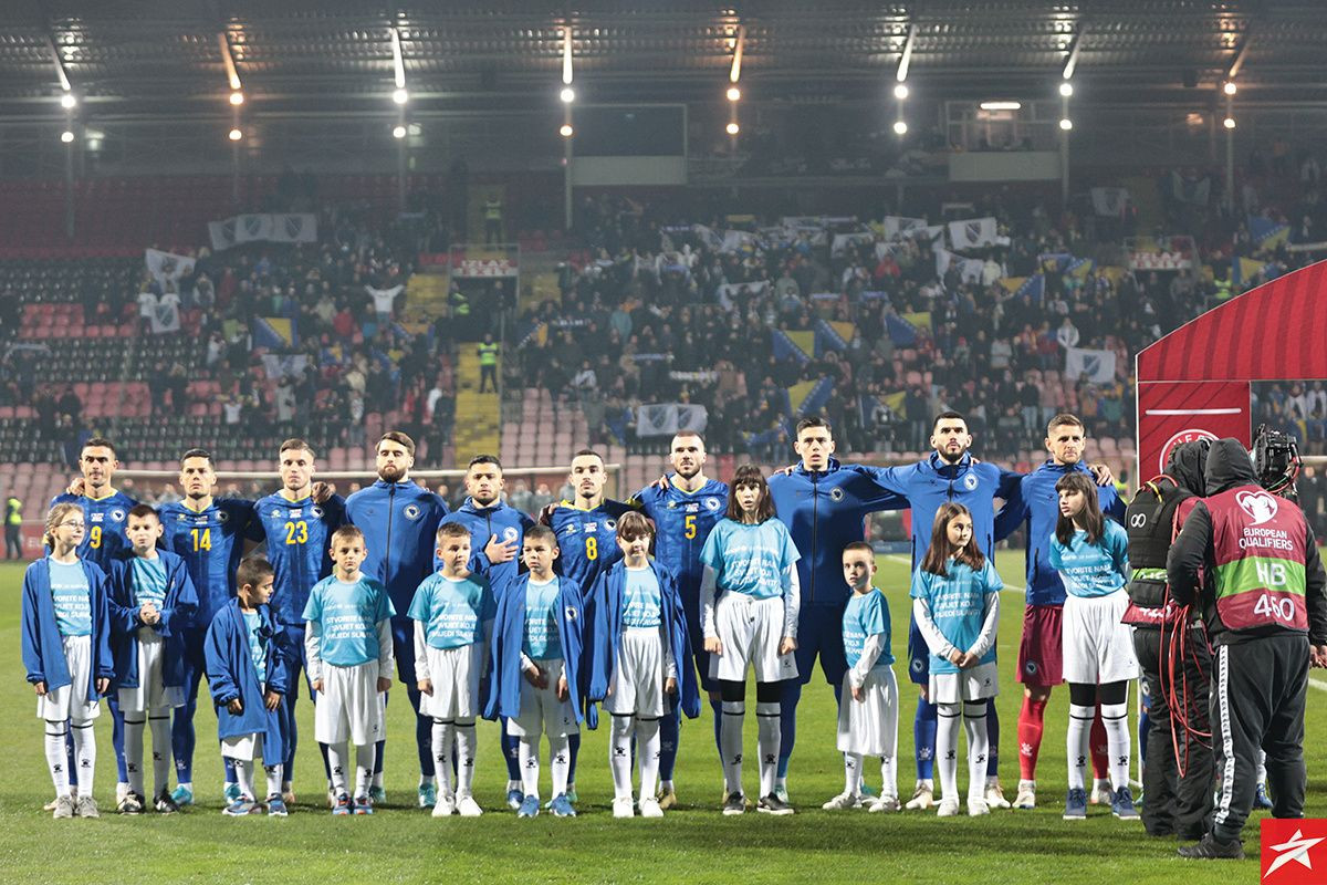Bosna i Hercegovina protiv Ukrajine u baražu za Evropsko prvenstvo!