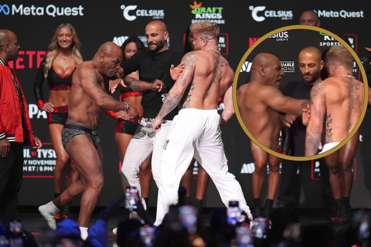 Posljednje sučeljavanje donijelo haos: Mike Tyson ošamario Jake Paula! Posljednje sučeljavanje donijelo haos: Mike Tyson ošamario Jake Paula!