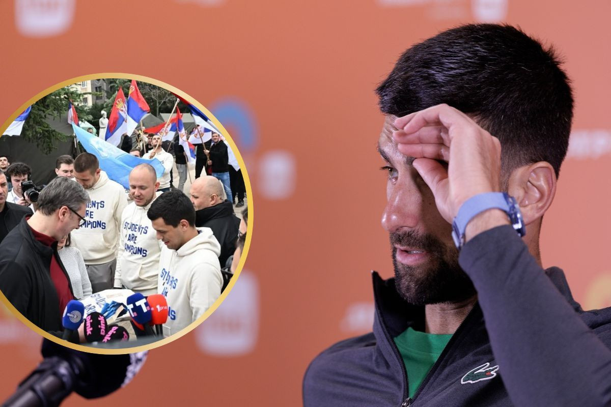Novak Đoković gleda prema Srbiji i ne vjeruje šta radi Aleksandar Vučić: "Jadno! Sramota Srbije" Novak Đoković gleda prema Srbiji i ne vjeruje šta radi Aleksandar Vučić: "Jadno! Sramota Srbije"