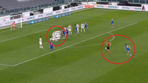 Krivac što je Parma zabila gol: Cristiano Ronaldo štitio svoje lice dok je bio u živom zidu