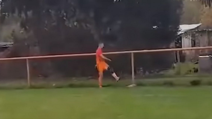 Kokoš koju je hrvatski fudbaler udario nogom je živa, samo joj fali rep