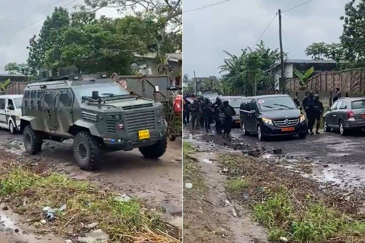 Na ulici konvoj vojske i policije, a samo je obični fudbaler - Nestvarne scene po dolasku 'sebičnog' Na ulici konvoj vojske i policije, a samo je obični fudbaler - Nestvarne scene po dolasku 'sebičnog'