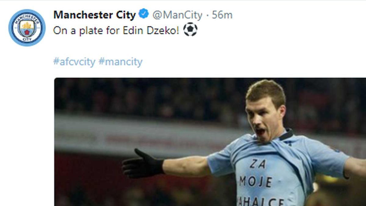 Manchester City se prisjetio Edina Džeke