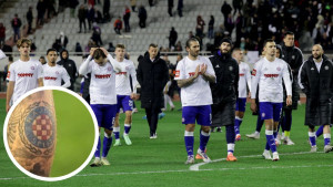 Heroj Poljuda se pojavio s tetovažom Hajduka u srcu Zagreba, uslijedila je (ne)očekivana reakcija