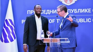 Usain Bolt je pred očima cijele Srbije uzeo 'brutalnu lovu', pa izgovorio zabranjeno pred Vučićem