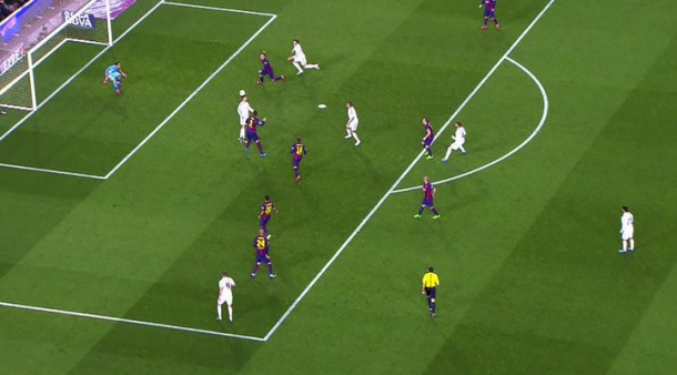 Real oštećen, Baleu poništen regularan gol?