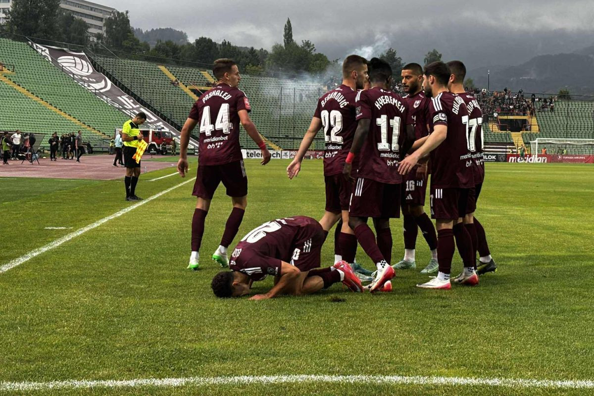 Sarajevo povelo nakon lijepe akcije, prvijenac postigao Elezi Sarajevo povelo nakon lijepe akcije, prvijenac postigao Elezi
