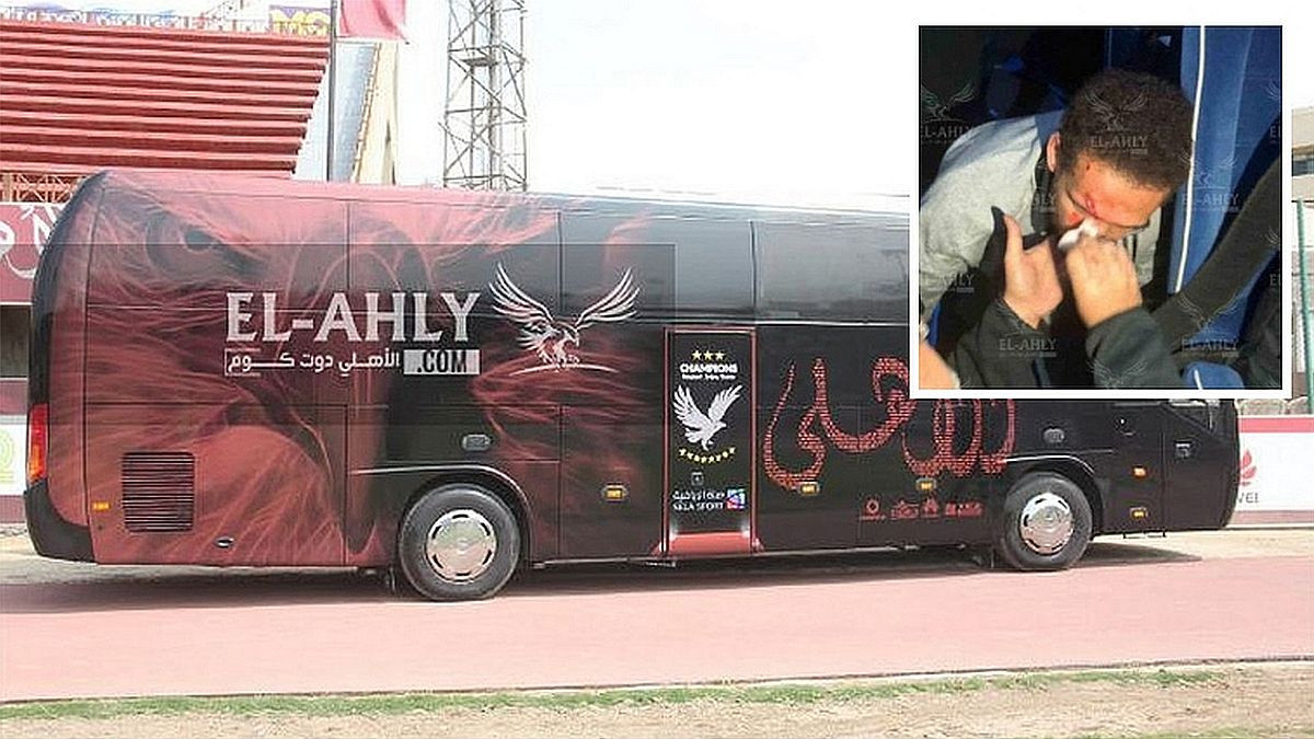 Napadnut autobus Al Ahlyja, povrijeđen fudbaler