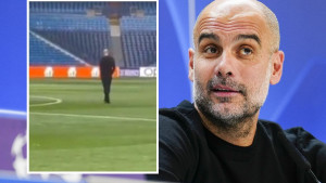 Pep Guardiola sam lutao po praznom Santiago Bernabeuu, zanimalo ga je samo jedno