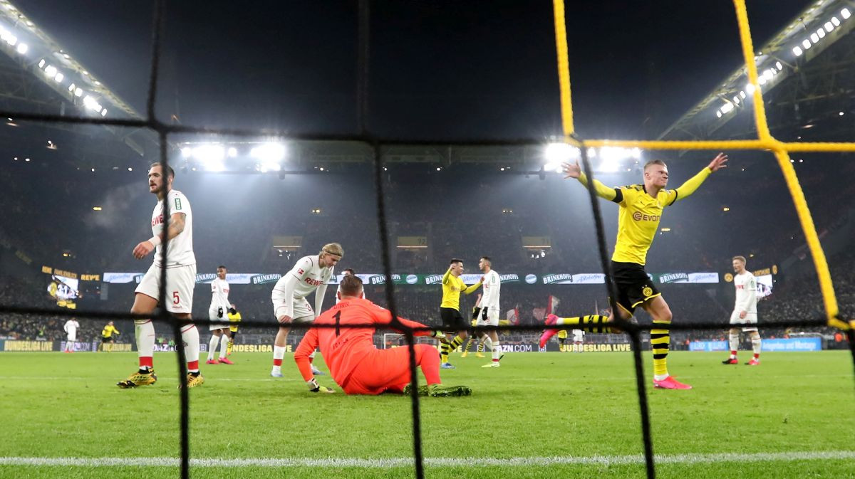 Mašina za golove: Erling Haaland je večeras ušao u historiju Bundeslige