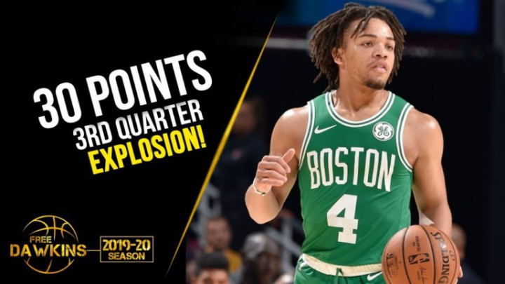 Rookie Celticsa Carsen Edwards zabio 8 trojki u jednoj četvrtini