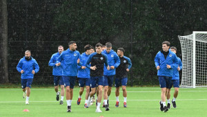 Reprezentativci Bosne i Hercegovine odradili prvi trening u Eindhovenu