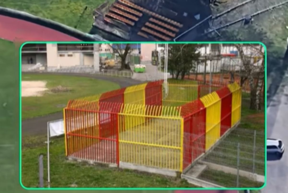 Stadion koji baca u nevjericu: Tribina za goste je pravi kavez, klub objasnio zašto je to tako Stadion koji baca u nevjericu: Tribina za goste je pravi kavez, klub objasnio zašto je to tako