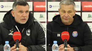 Zekić: Volio bih da i mi zabijemo lagani gol; Klafurić: Ovo je najbolja ekipa protiv koje smo igrali