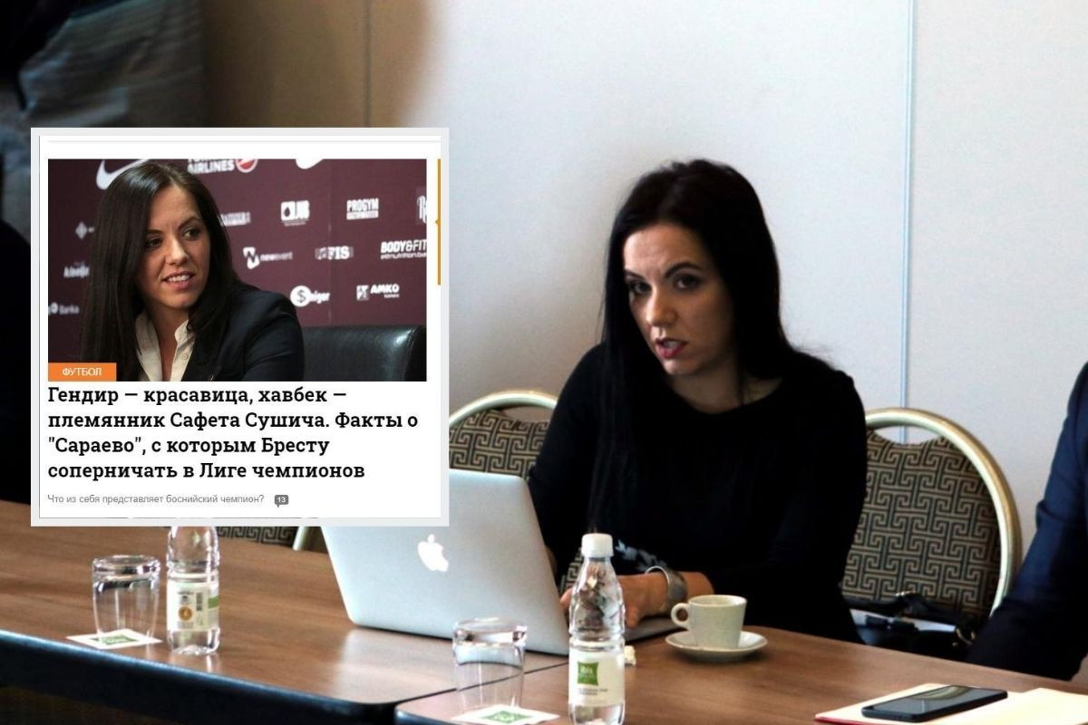 Bjelorusi nisu mogli, a da nekoliko redaka ne posvete Sabrini Buljubašić