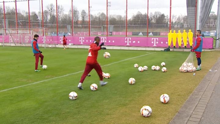Nevjerovatan izazov na treningu Bayerna