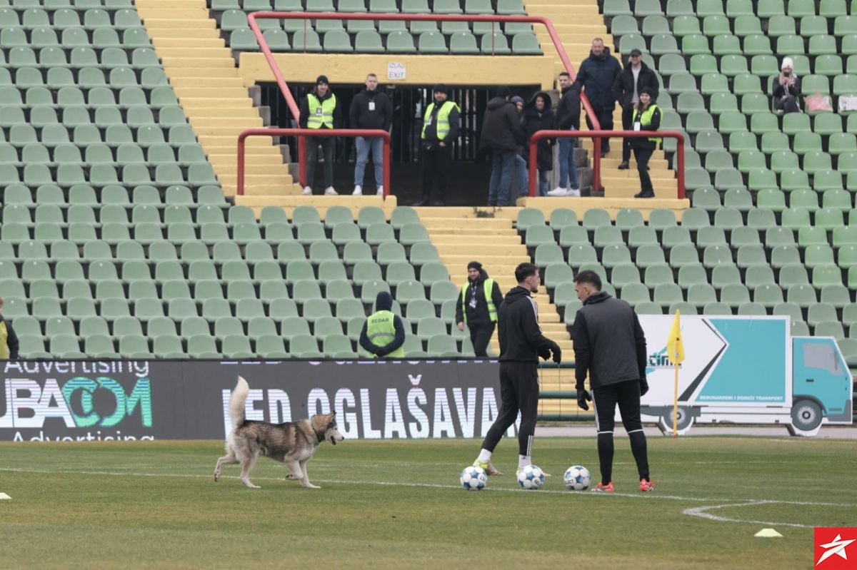 Zanimljiv gost na Koševu pred okršaj Sarajeva i Željezničara izazvao veliku pažnju