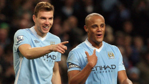 Edin Džeko član legendi Cityja na oproštaju Kompanyja: Dijamant u napadu s Aguerom i Balotellijem