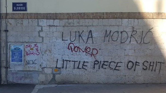 Neke stvari mu nikada neće oprostiti: U Splitu ogavne poruke za Luku Modrića