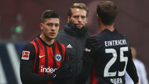 Luka Jović je u Frankfurtu drugi igrač: Ušao i odmah pogodio!