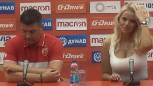 I trener Crvene zvezde na mukama zbog glasnogovornice