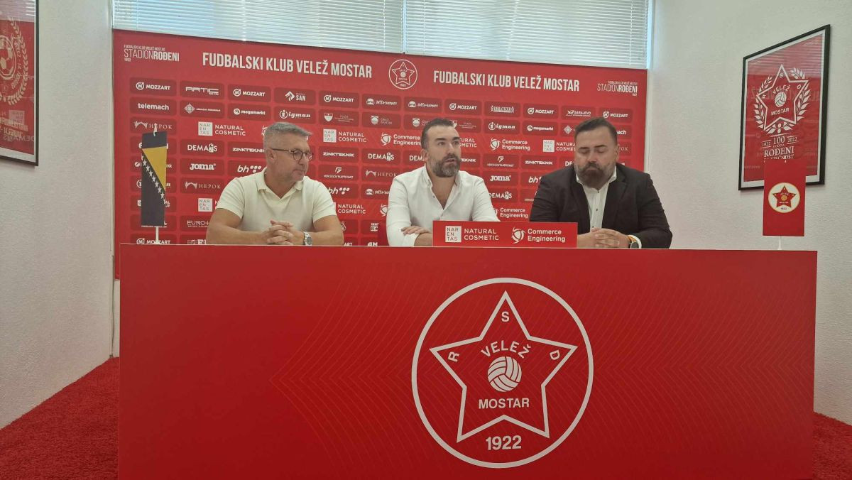 Čanadi predstavljen kao novi trener: "Velež je velik klub, Dušan Bajević mi je pričao o njemu"