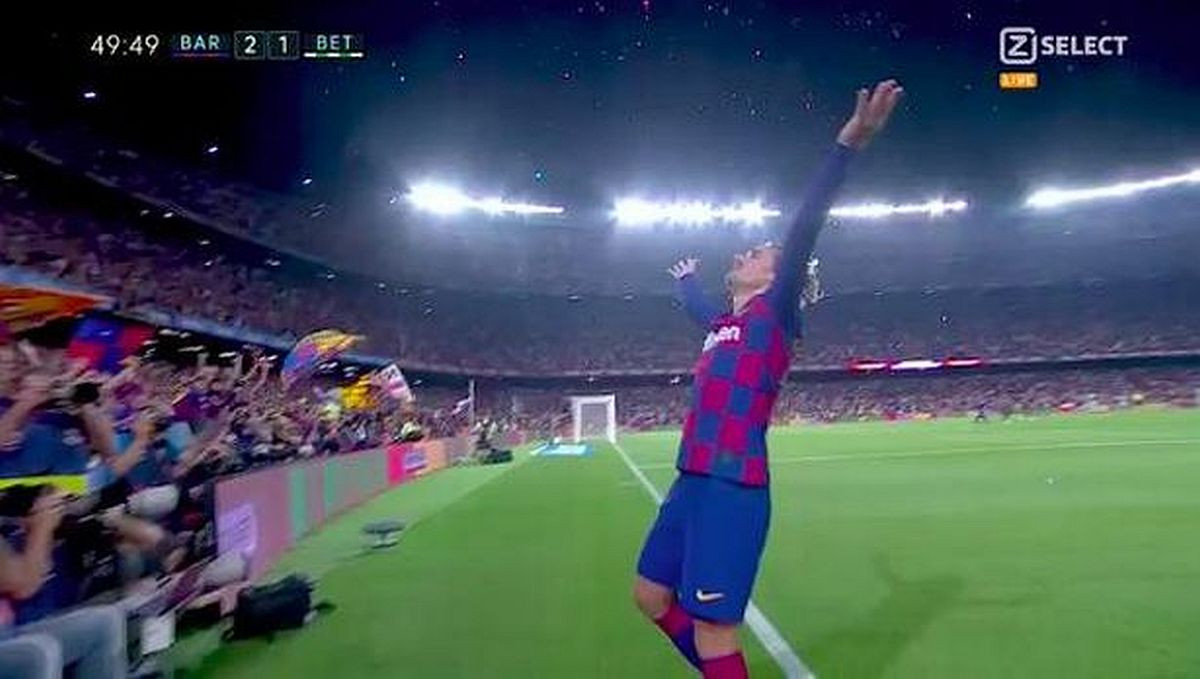 Kamere zabilježile Messijevu reakciju nakon što mu je Griezmann 'ukrao' proslavu gola