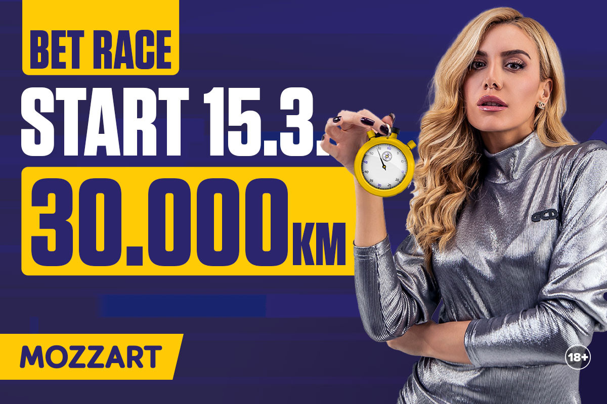 Stiže MOZZART BET RACE – zabavi se, budite pobjednik i kreni u trku za 30.000 KM