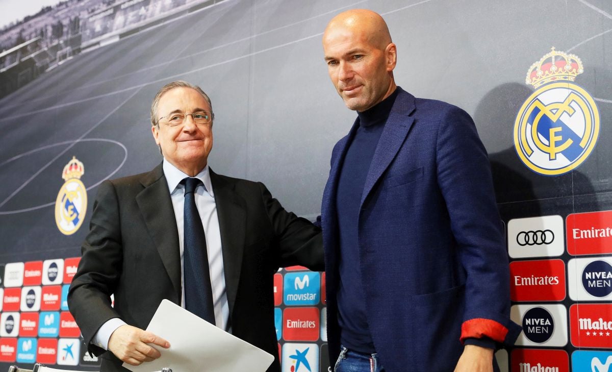 Florentino Perez je po prvi put Zidaneu rekao "ne"