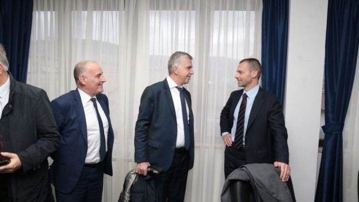 Čeferin u Sarajevu: U BiH se osjećam kao kod kuće Čeferin u Sarajevu: U BiH se osjećam kao kod kuće