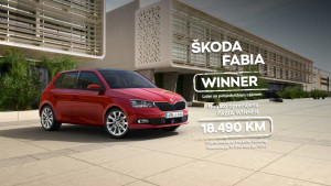 Pobjedničke cijene se nastavljaju uz FABIA Winner kampanju