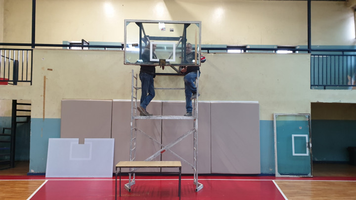 HKK Zrinjski rekonstruiše školsku dvoranu ''Đački dom''