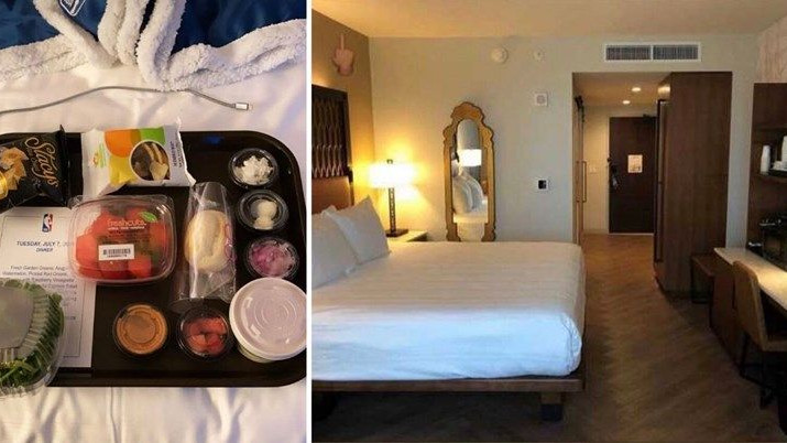 Razmažene NBA zvijezde se žale na sobe i hranu u hotelu