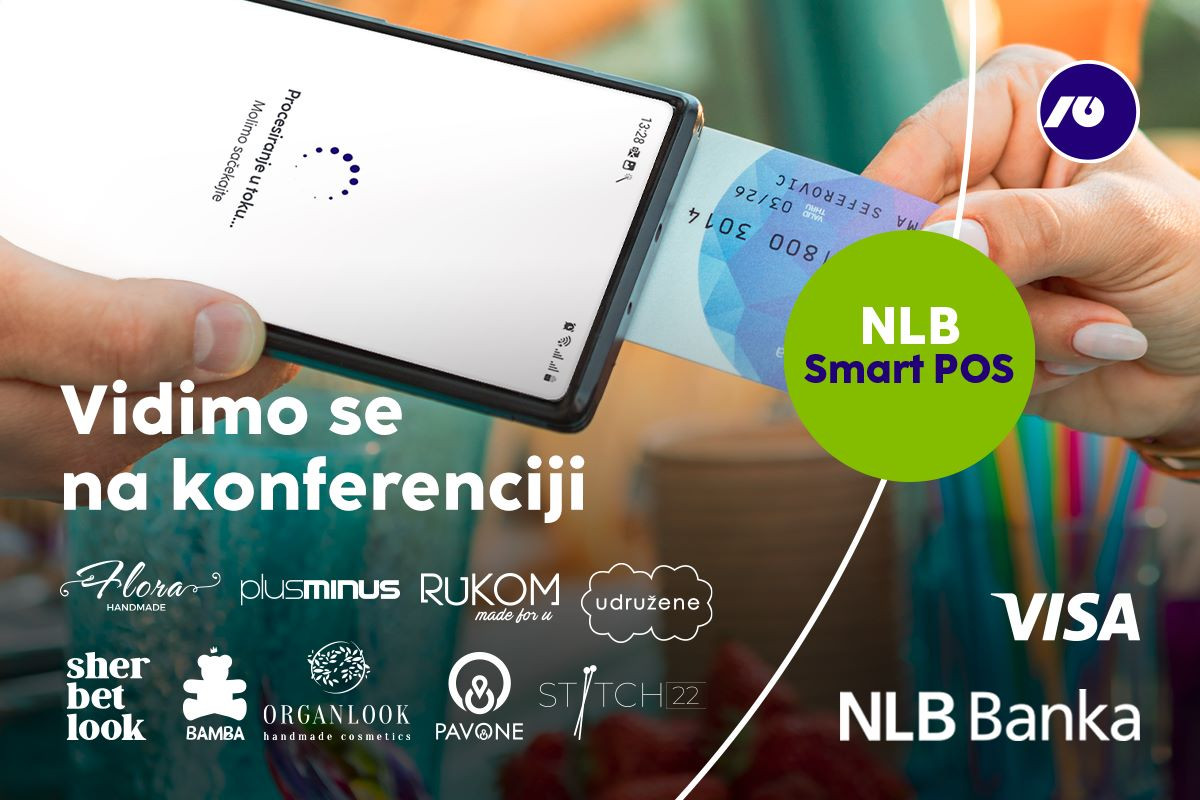 NLB Banka Sarajevo i Visa uz poduzetnike na EXPO zoni na eCommerce konferenciji 25. aprila