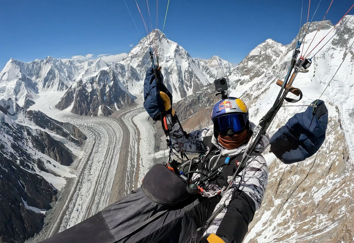Let paraglajderom do druge najviše planine na svijetu