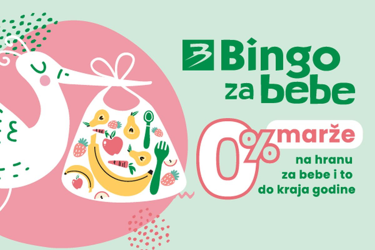 „Bingo za bebe“ – hrana za bebe za 0% marže