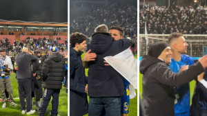Scene sa Bilinog diraju u srce - U pozadini stari hitovi Merlina, a igrači pod silnim emocijama