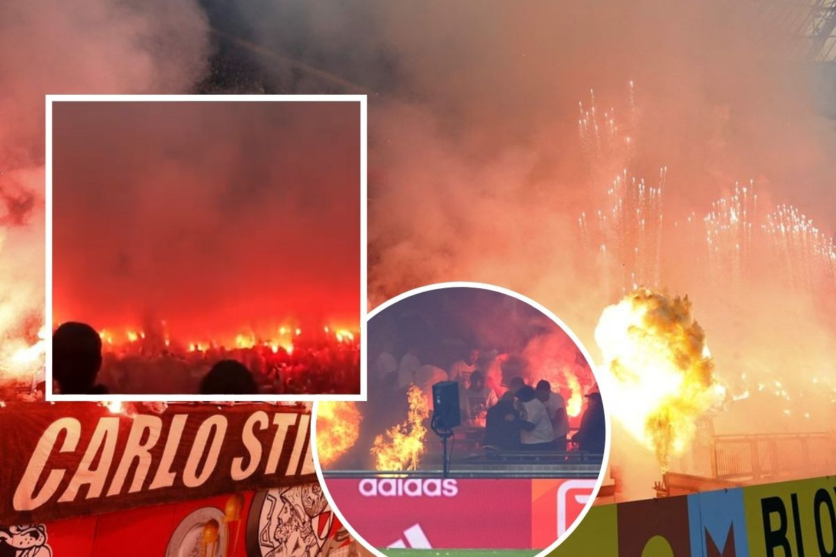 Gori sve: Sa kultnog stadiona stižu šokantni snimci Gori sve: Sa kultnog stadiona stižu šokantni snimci