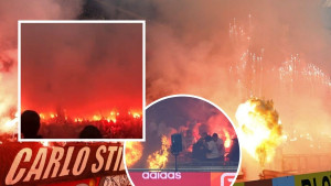 Gori sve: Sa kultnog stadiona stižu šokantni snimci 
