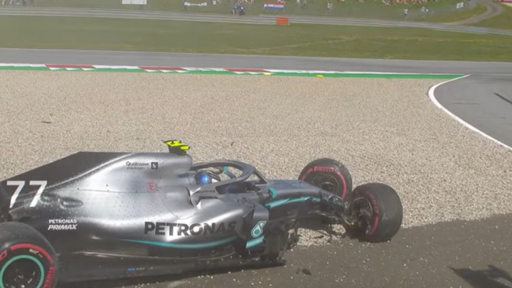 Verstappen i Bottas uništili bolide, Vettel se izvukao za dlaku