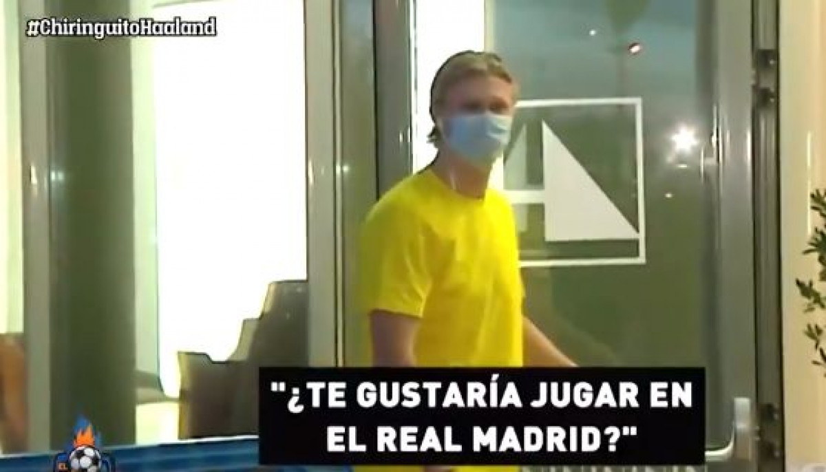 Haalanda deset puta pitali dolazi li u Real Madrid, a njegova reakcija je sve rekla