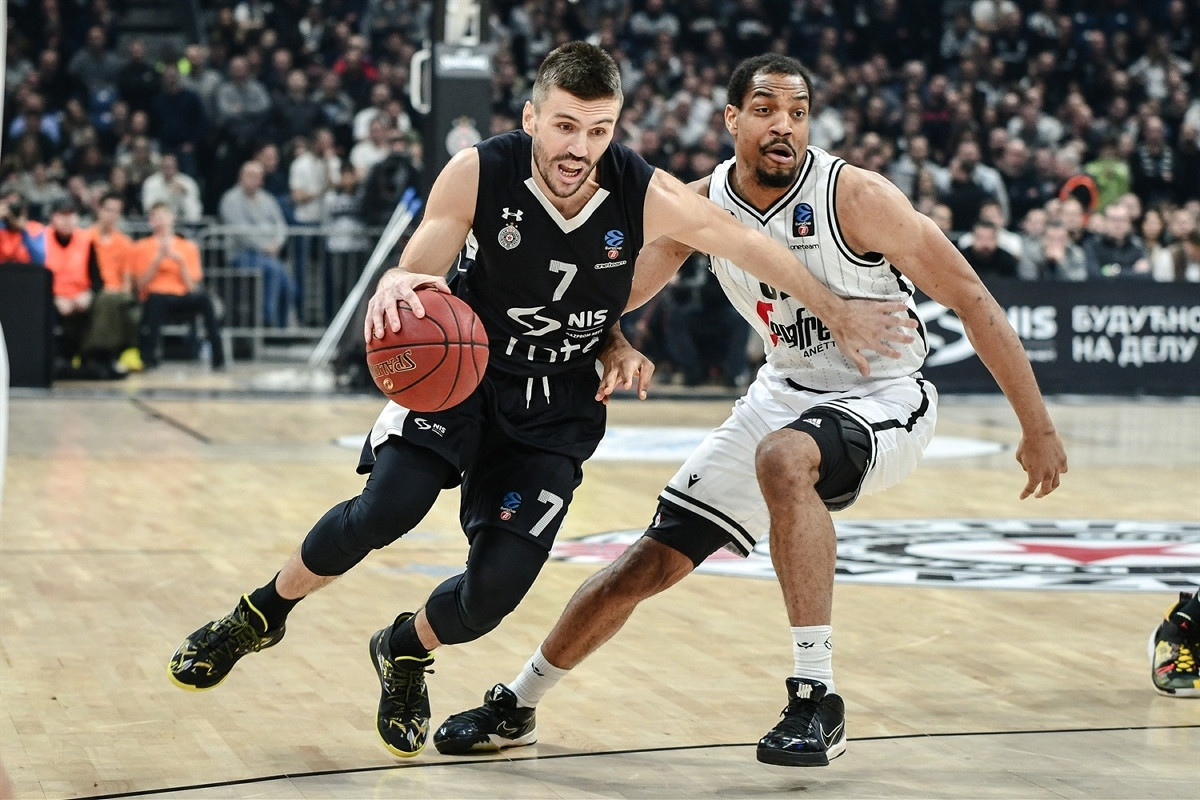 Nemanja Gordić i Partizan na otvaranju Top 16 faze Eurocupa razbili Virtus iz Bologne