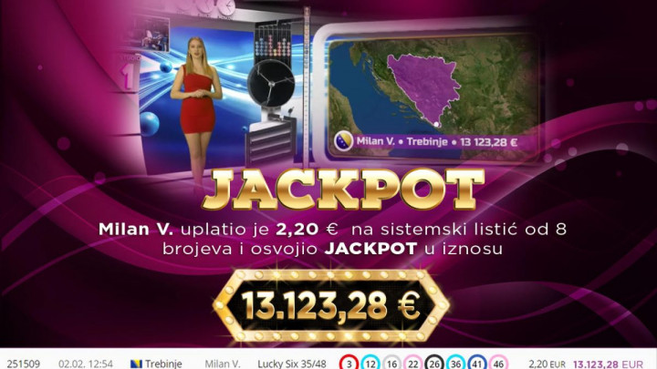 JACKPOT na WWinu - S 2,20 eura do 13.123 eura!